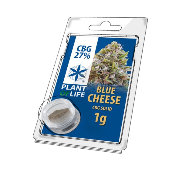 Plant of Life Solid 27% CBG BlueCheese 1gr - ΧΟΝΔΡΙΚΗ